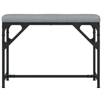 Light Grey Dining Bench - Stylish 62x32x45 cm | HipoMarket