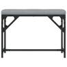 Light Grey Dining Bench - Stylish 62x32x45 cm | HipoMarket