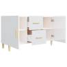 High Gloss White Sideboard - Stylish Storage Solution