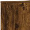 Stylish Wall-Mounted TV Cabinets - Smoked Oak - 2 pcs