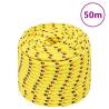 Boat Rope Yellow 14 mm 50 m Polypropylene Colour yellow Quantity in Package 1 Length 50 m Diameter 14 mm 