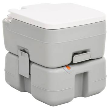 Portable Camping Toilet 15+10L - Durable & Compact Design