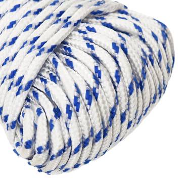 Boat Rope White 5mm 500m - Durable Polypropylene for Boating