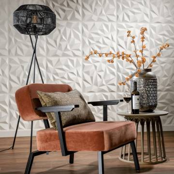 WallArt 3D Wall Panels Puck - 12 pcs for Modern Decor