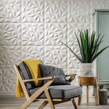 WallArt 3D Wall Panels Puck - 12 pcs for Modern Decor