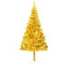 Gold Pre-lit Christmas Tree 240 cm with Ball Set | HipoMarket