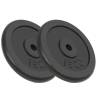 Weight Plates 2 pcs 2x15 kg Cast Iron Weight 2x 15 kg Number of 1 