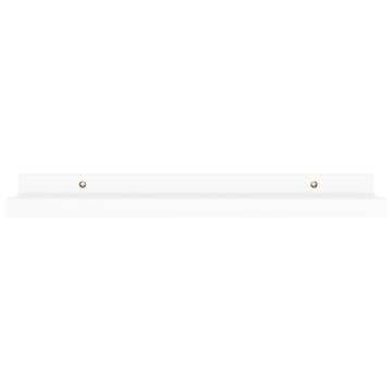 Stylish Wall Shelves 4 pcs White 40x9x3 cm - HipoMarket