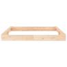 Sandbox with Seats - Square Solid Wood Pine | Hipo Market