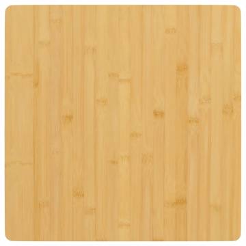 Bamboo Table Top 50x50 cm - Durable & Versatile | HipoMarket