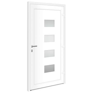 Front Door Anthracite 100x200 cm Aluminium & PVC - Secure & Stylish