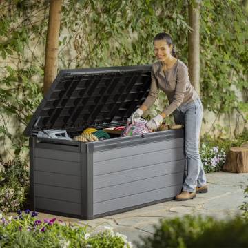 Keter Outdoor Storage Box Cortina 570L Grey | Hipomarket