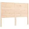 Small Double Bed Frame with Headboard | Solid Pine Wood