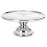 Excellent Houseware Cake Plate - 33 cm Stainless Steel