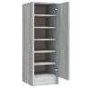 Shoe Cabinet Grey Sonoma - Stylish Storage Solution | HipoMarket