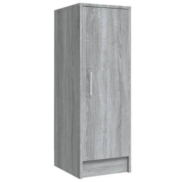 Shoe Cabinet Grey Sonoma - Stylish Storage Solution | HipoMarket