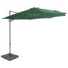 Outdoor Umbrella with Portable Base Green Colour green Quantity in Package 1 