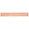 Wall Shelf Light Brown - Solid Oak Wood | HipoMarket