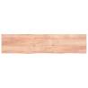 Light Brown Solid Oak Table Top - 220x50 cm | HipoMarket