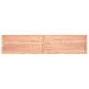 Light Brown Solid Oak Table Top - 220x50 cm | HipoMarket