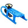 Blue Sledge with Wheel - Durable Polypropylene | HipoMarket