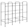 Storage Shelf for 9 Crates - Steel 145x33x116 cm | HipoMarket