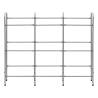 Storage Shelf for 9 Crates - Steel 145x33x116 cm | HipoMarket