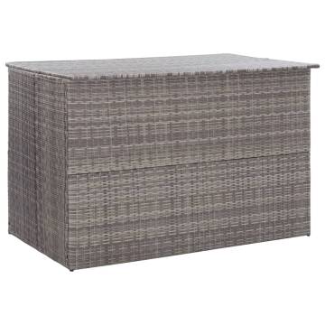 Grey Garden Storage Box 150x100x100 cm - Durable & Stylish