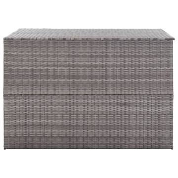 Grey Garden Storage Box 150x100x100 cm - Durable & Stylish