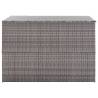 Grey Garden Storage Box 150x100x100 cm - Durable & Stylish