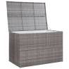 Grey Garden Storage Box 150x100x100 cm - Durable & Stylish