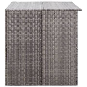 Grey Garden Storage Box 150x100x100 cm - Durable & Stylish