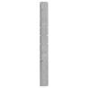 Garden Fence Posts 40 pcs Silver 200 cm Galvanised Steel