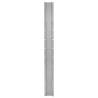 Garden Fence Posts 40 pcs Silver 200 cm Galvanised Steel