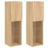 LED TV Cabinets 2 pcs Sonoma Oak | Stylish & Practical Design