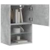 Stylish TV Cabinets with LED Lights - Concrete Grey | Hipo Market