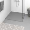 Shower Base Tray SMC Grey 90x80 cm Colour grey Size 90 x 80 cm 