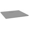 Shower Base Tray SMC Grey 90x80 cm - Durable & Stylish