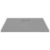 Shower Base Tray SMC Grey 90x80 cm - Durable & Stylish