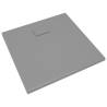 Shower Base Tray SMC Grey 90x80 cm - Durable & Stylish