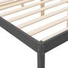 Bed Frame Grey 180x200cm Super King Size Solid Wood Pine