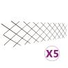 Willow Trellis Fences 5 pcs 180x60 cm Size 180 x 60 cm Quantity in Package 5 