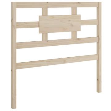 Solid Wood Bed Frame 75x190 cm Small Single - HipoMarket