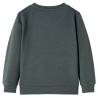 Kids' Dark Khaki Sweatshirt 140 - Stylish & Comfortable Wear