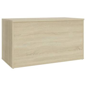 Sonoma Oak Storage Chest - Versatile & Stylish | Hipo Market