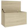 Sonoma Oak Storage Chest - Versatile & Stylish | Hipo Market