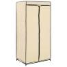 Wardrobe Cream 75x50x160 cm - Stylish & Practical Storage