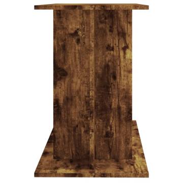 Aquarium Stand Smoked Oak 100x40x60 cm | Hipomarket