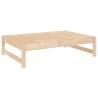 2 Piece Solid Wood Pine Garden Lounge Set | HipoMarket