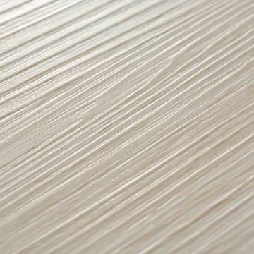 Self-adhesive PVC Flooring Planks - Oak Classic White 5.21 m²